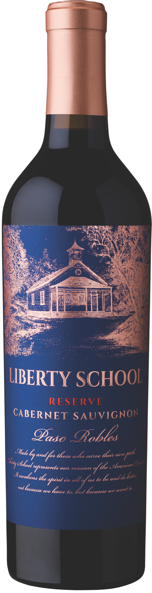 Liberty School Reserve Cabernet Sauvignon 2022  Front Bottle Shot