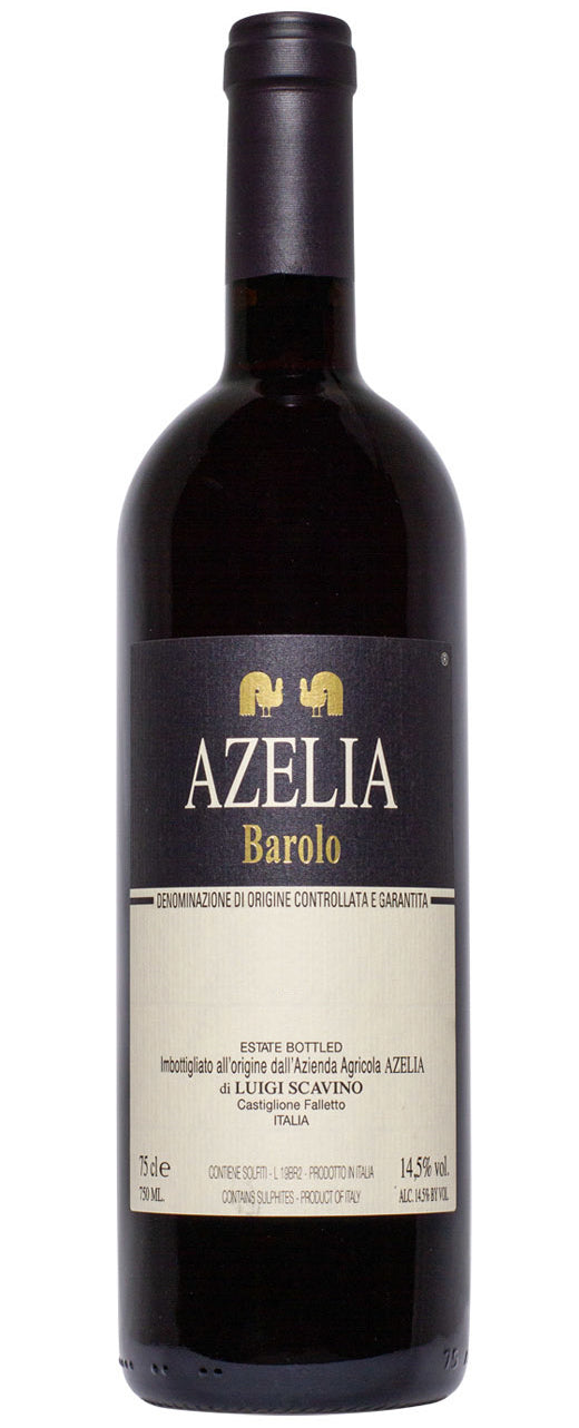 Azelia Barolo 2020  Front Bottle Shot