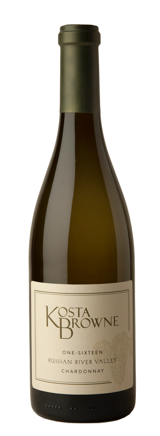 Kosta Browne One Sixteen Chardonnay 2021  Front Bottle Shot