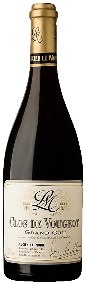 Lucien Le Moine Clos de Vougeot Grand Cru 2022  Front Bottle Shot