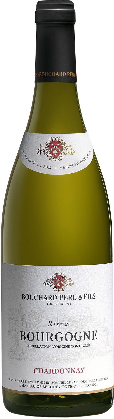 Bouchard Pere & Fils Bourgogne Reserve Chardonnay 2021  Front Bottle Shot
