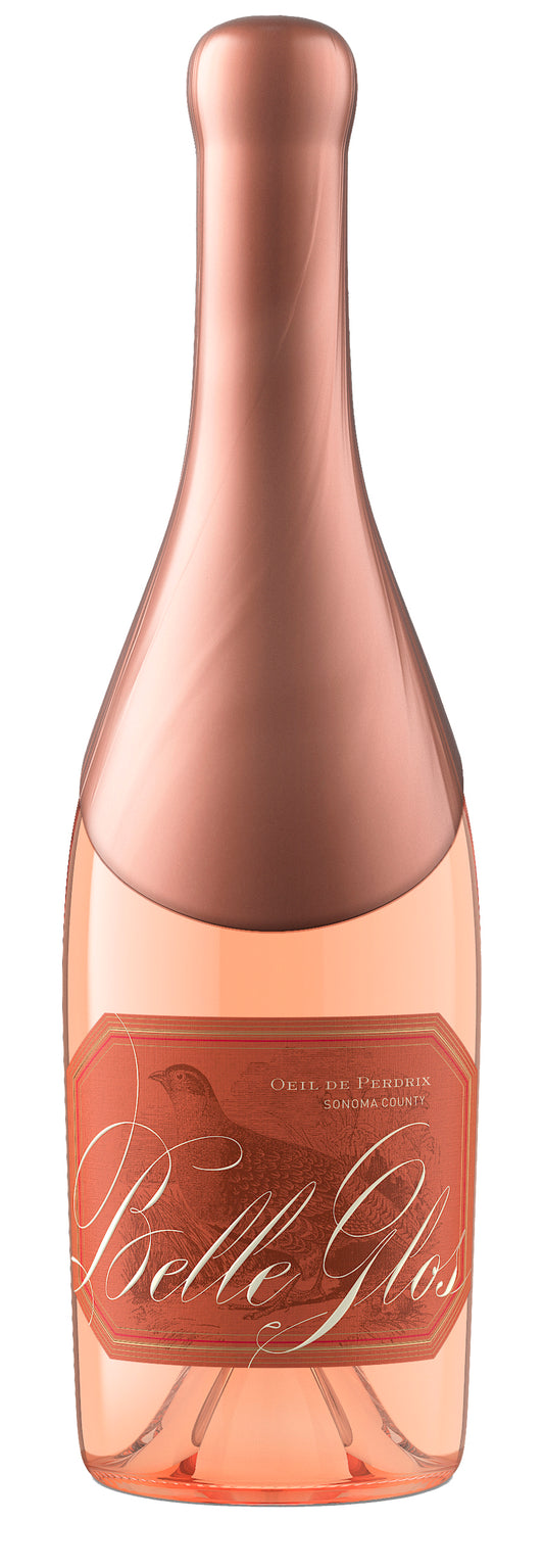 Belle Glos Oeil de Perdrix Pinot Noir Blanc 2023  Front Bottle Shot