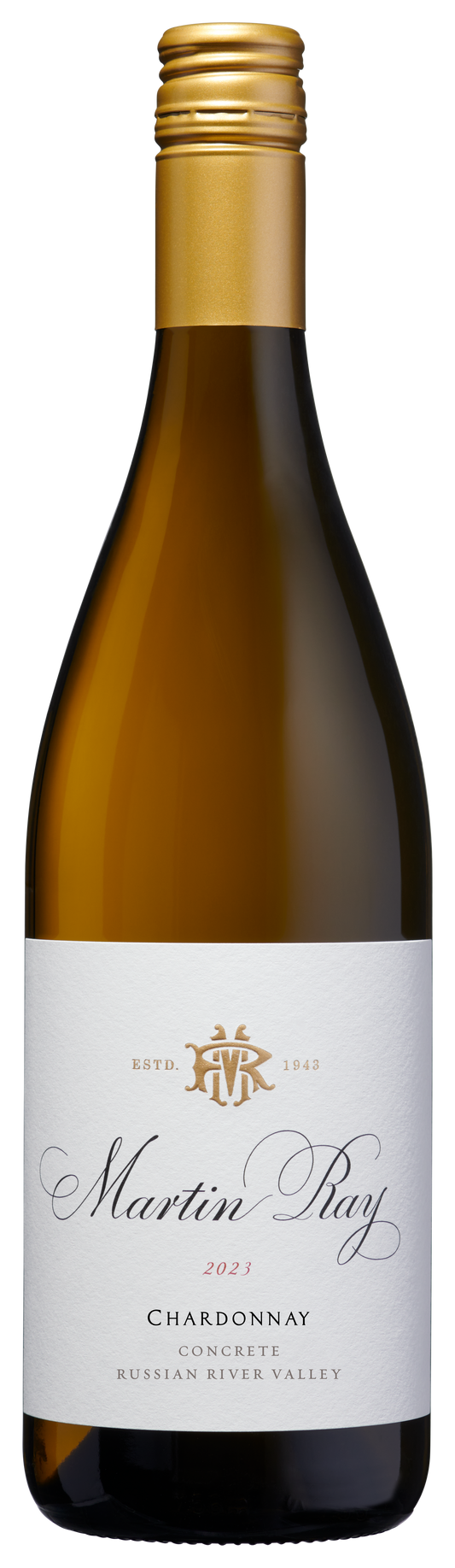 Martin Ray Concrete Chardonnay 2023  Front Bottle Shot