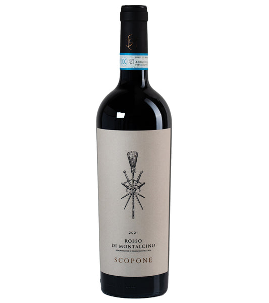 Scopone Rosso di Montalcino 2021  Front Bottle Shot