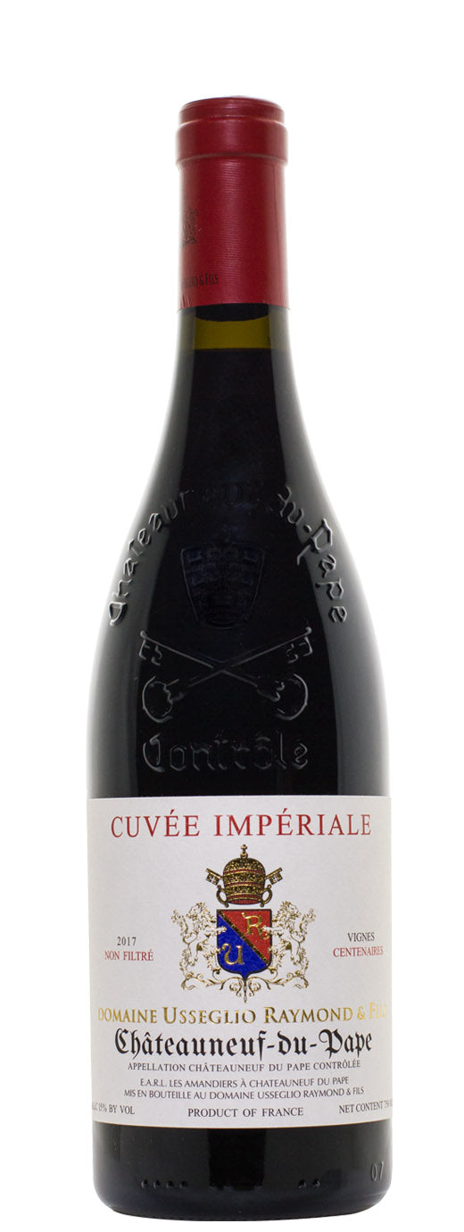 Domaine Raymond Usseglio Chateauneuf-du-Pape Cuvee Imperiale 2019  Front Bottle Shot