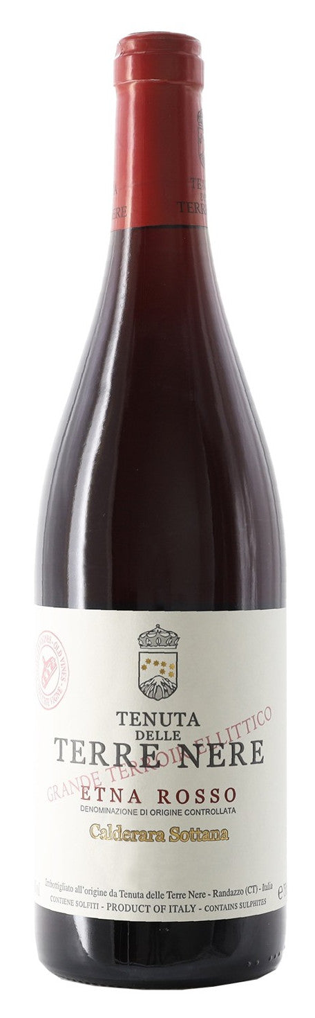 Tenuta delle Terre Nere Etna Rosso Calderara Sottana 2022  Front Bottle Shot