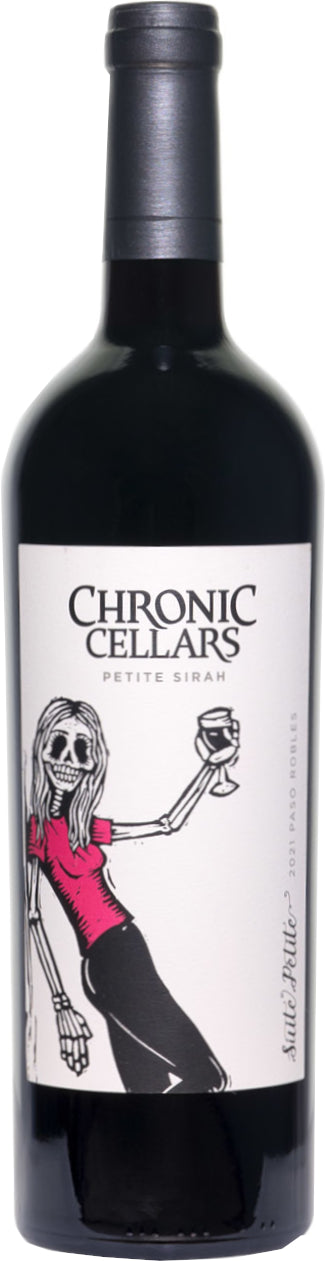 Chronic Cellars Suite Petite 2022  Front Bottle Shot
