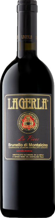 La Gerla Brunello di Montalcino La Pieve 2019  Front Bottle Shot