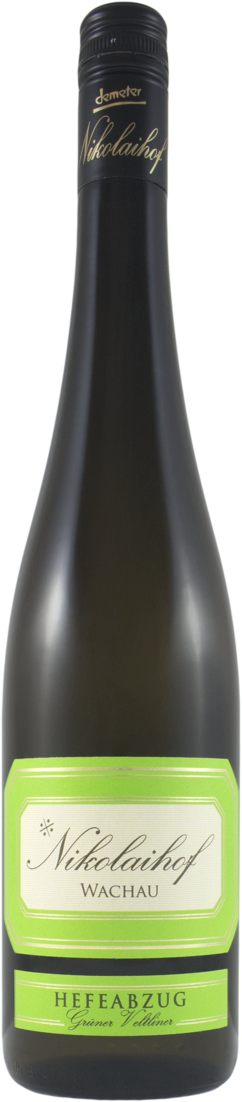 Nikolaihof Hefeabzug Gruner Veltliner 2022  Front Bottle Shot