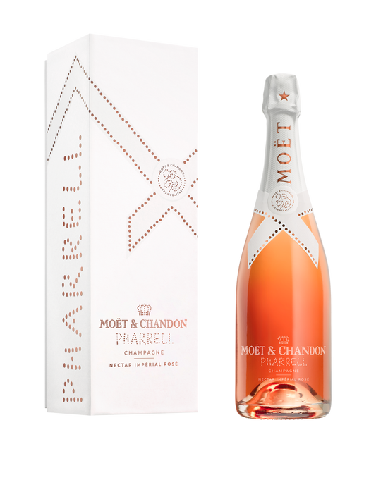 MOËT & CHANDON X PHARRELL WILLIAMS LIMITED EDITION NECTAR IMPÉRIAL ROSÉ 750 ML