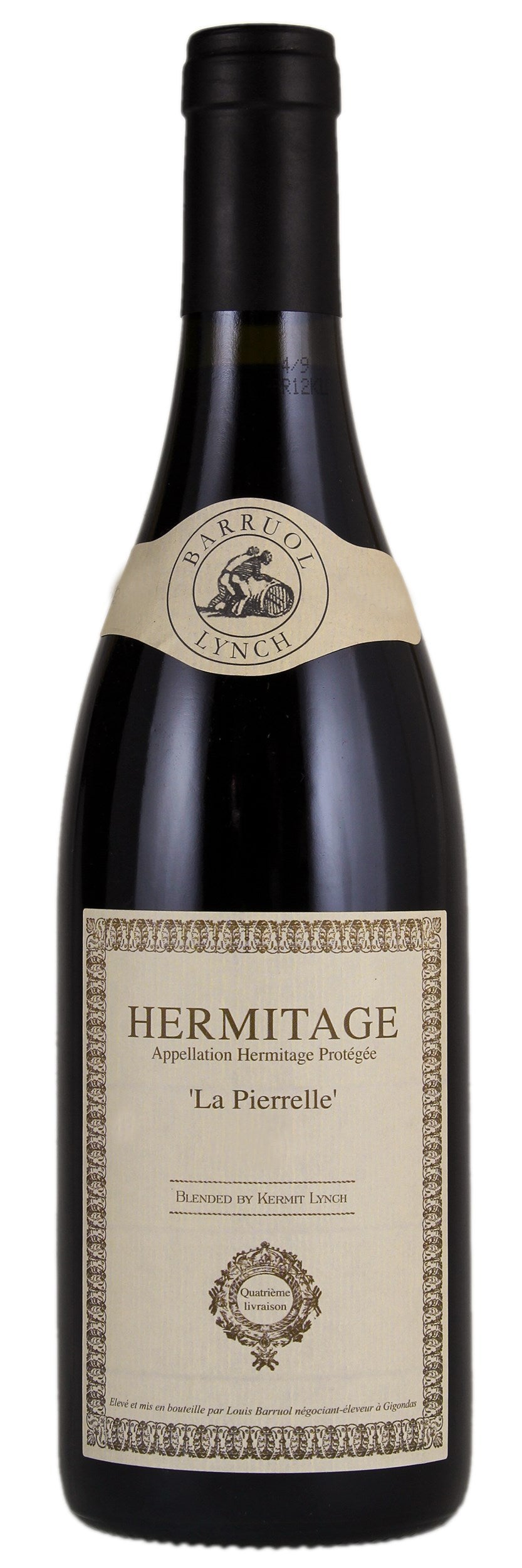 Barruol Lynch Hermitage La Pierrelle Blanc 2020  Front Bottle Shot