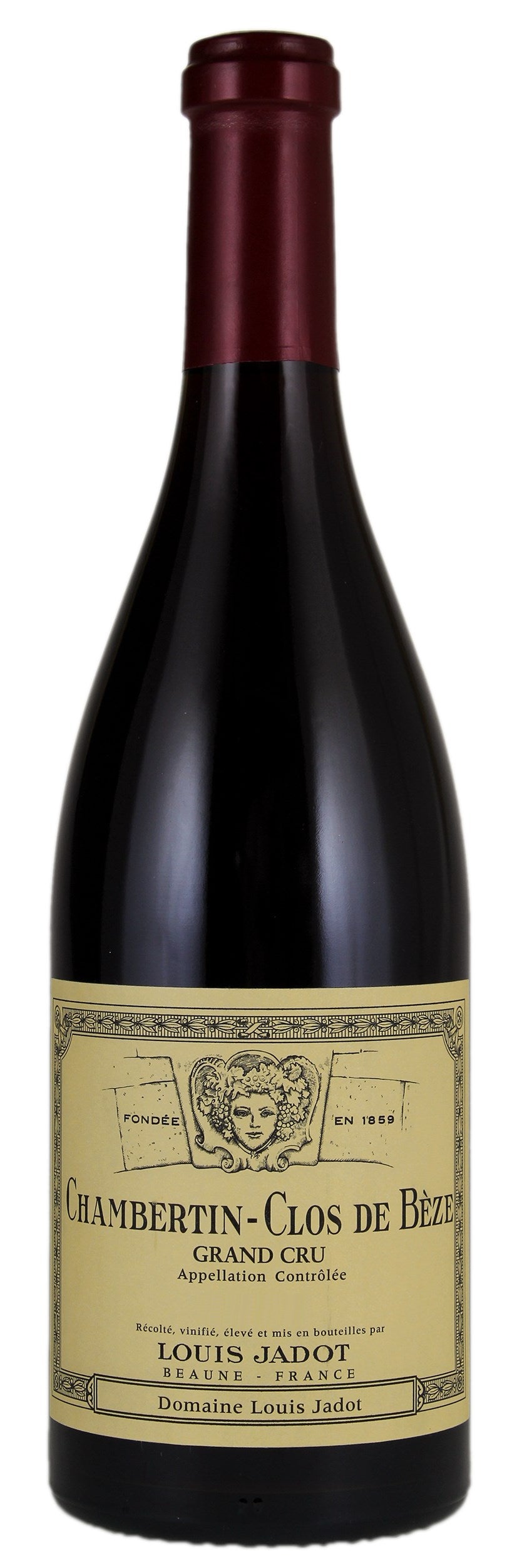 Louis Jadot Chambertin Clos de Beze Grand Cru 2022  Front Bottle Shot
