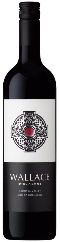 Glaetzer Wallace Shiraz-Grenache 2018  Front Bottle Shot