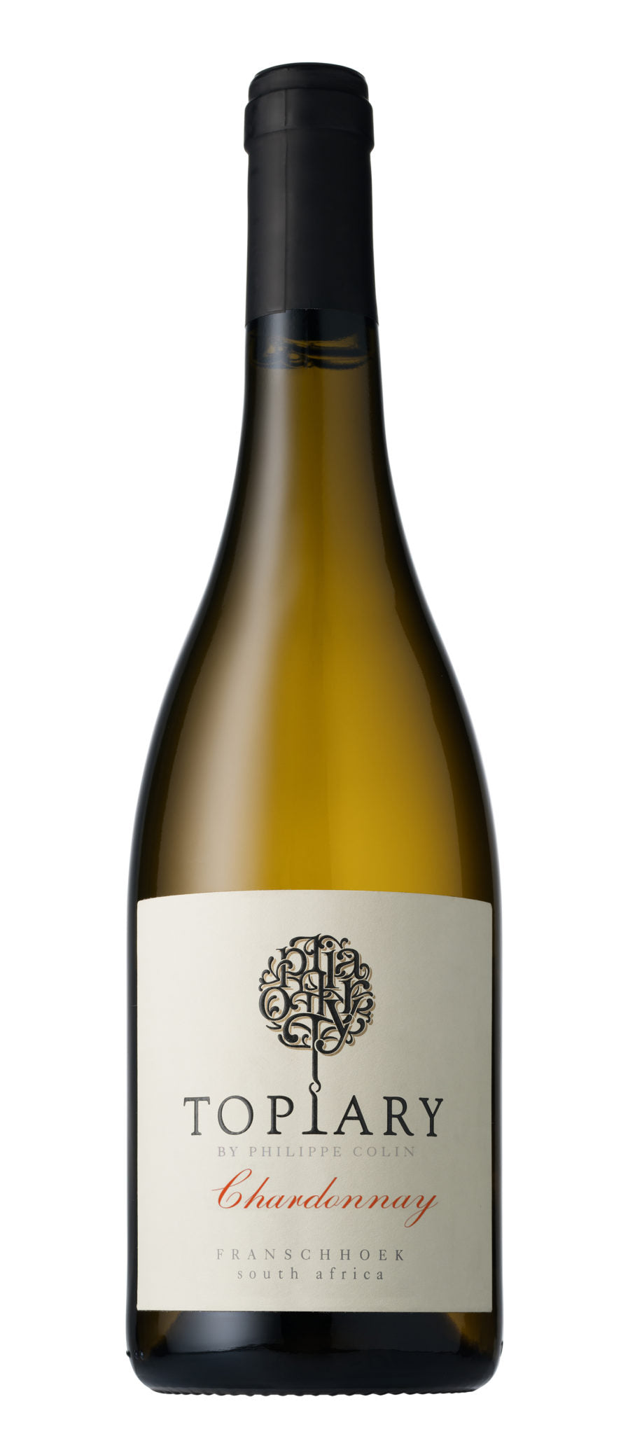 Topiary Chardonnay 2020  Front Bottle Shot
