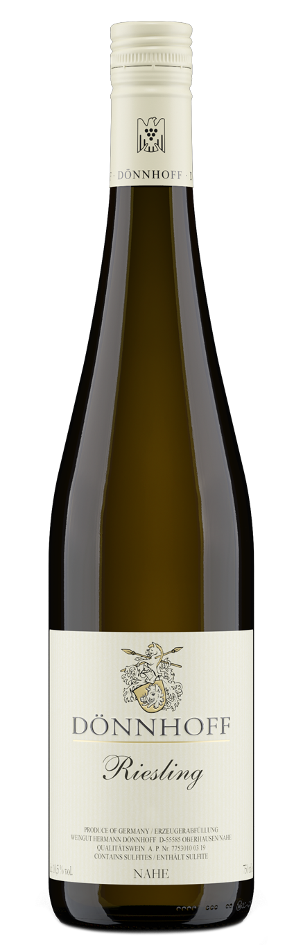 Donnhoff Nahe Estate Riesling Feinherb 2023  Front Bottle Shot