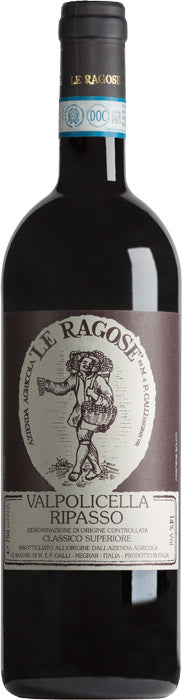 Le Ragose Valpolicella Ripasso Classico 2020  Front Bottle Shot