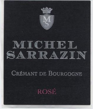 Domaine Sarrazin Cremant De Bourgogne Brut Rose