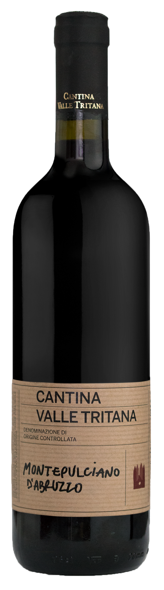 Cantina Valle Tritana Montepulciano d'Abruzzo 2021  Front Bottle Shot