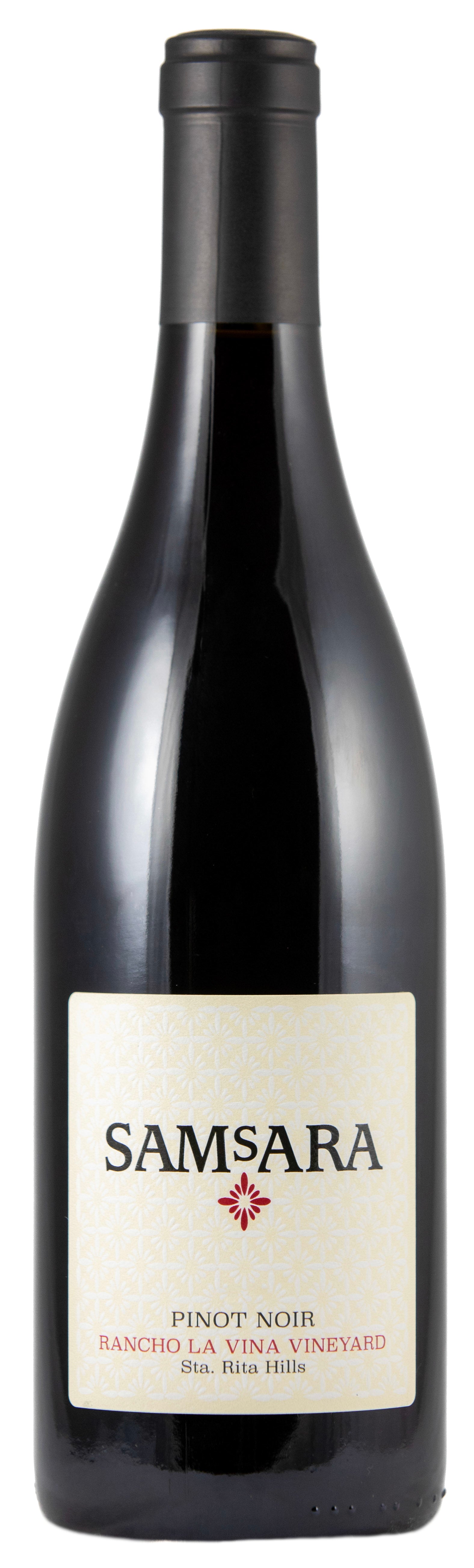 SAMsARA Rancho La Vina Pinot Noir 2021  Front Bottle Shot