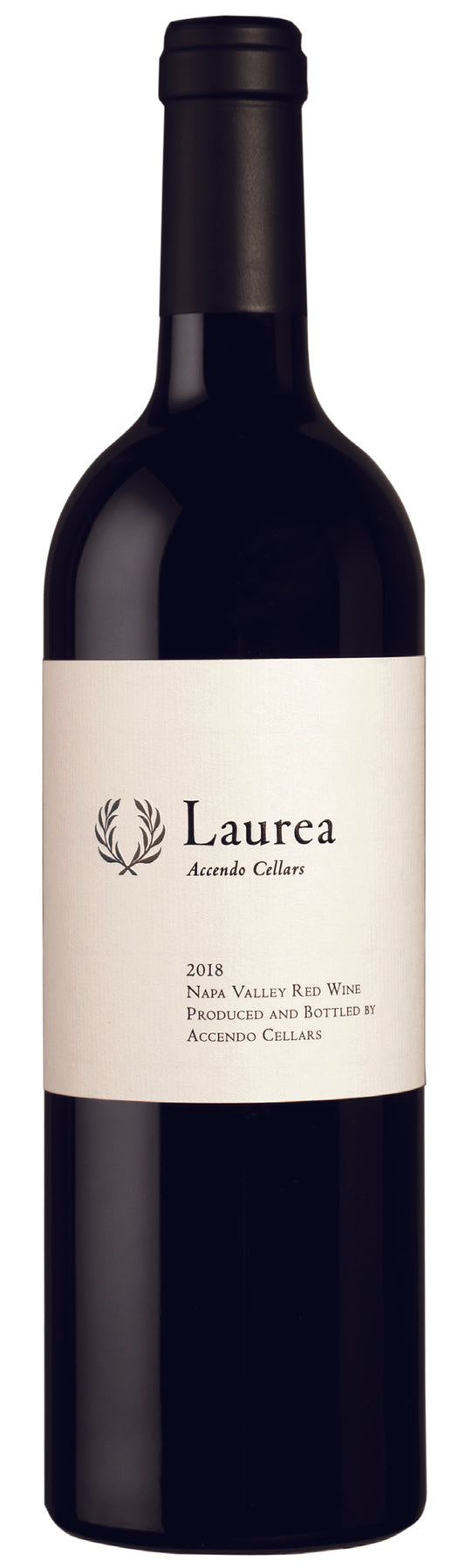 Accendo Cellars Laurea Red Wine 2018  Front Bottle Shot