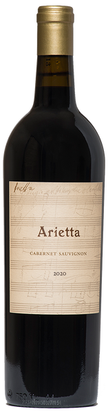 Arietta Cabernet Sauvignon 2020  Front Bottle Shot