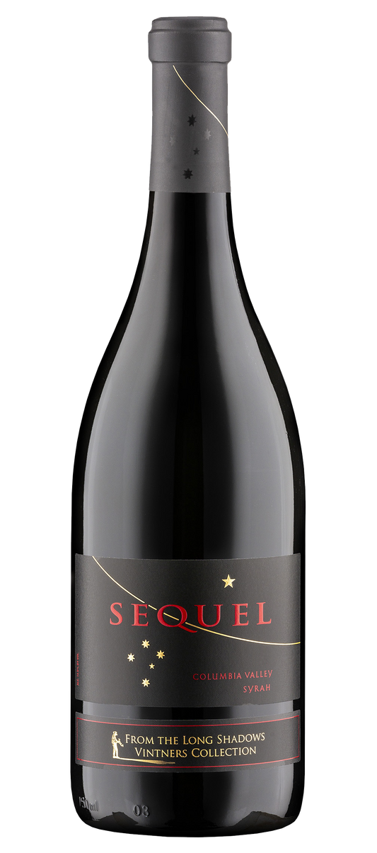 Long Shadows Vintners Sequel Syrah 2020  Front Bottle Shot