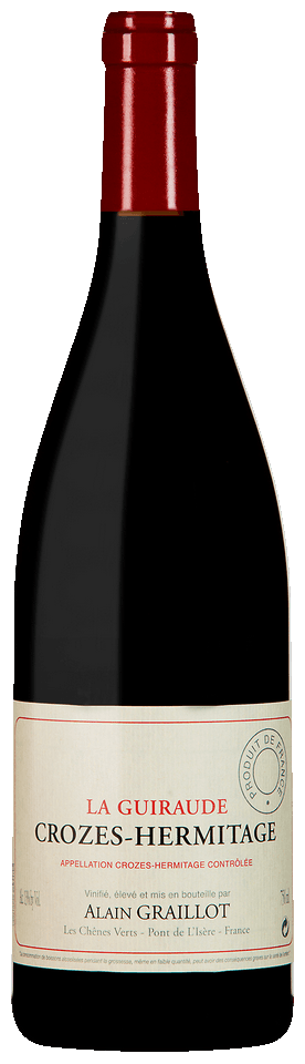 Alain Graillot Crozes-Hermitage La Guiraude 2020  Front Bottle Shot