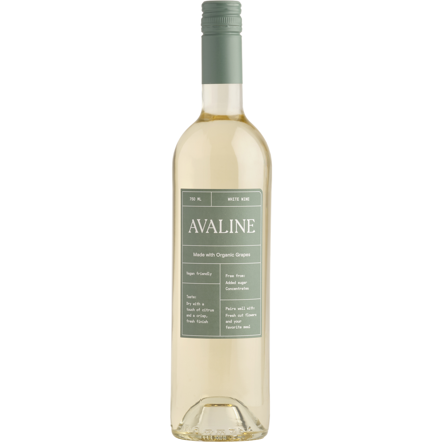 Avaline White Blend  Front Bottle Shot