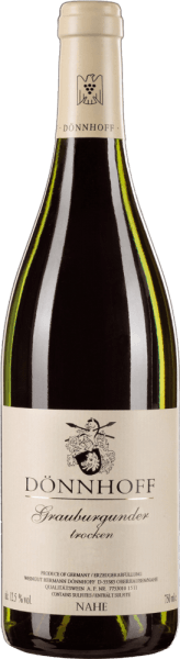 Donnhoff Nahe Grauburgunder Trocken 2021  Front Bottle Shot