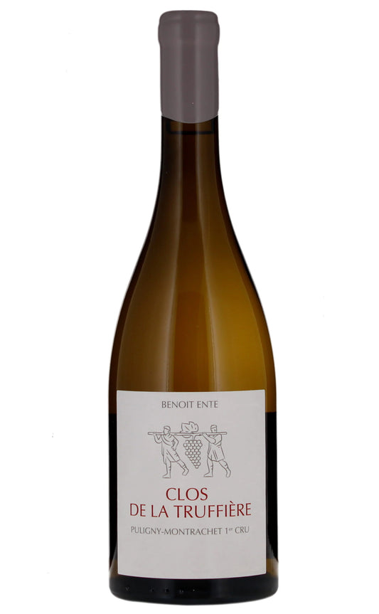Benoit Ente Puligny-Montrachet Clos de la Truffiere Premier Cru 2022  Front Bottle Shot
