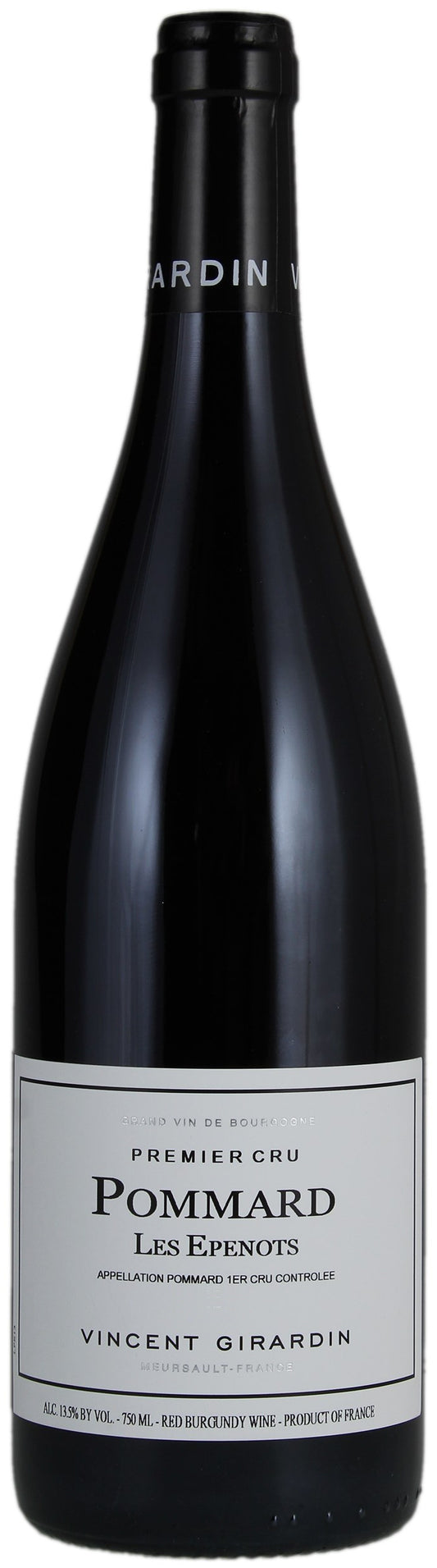 Vincent Girardin Pommard Les Epenots Premier Cru 2016  Front Bottle Shot
