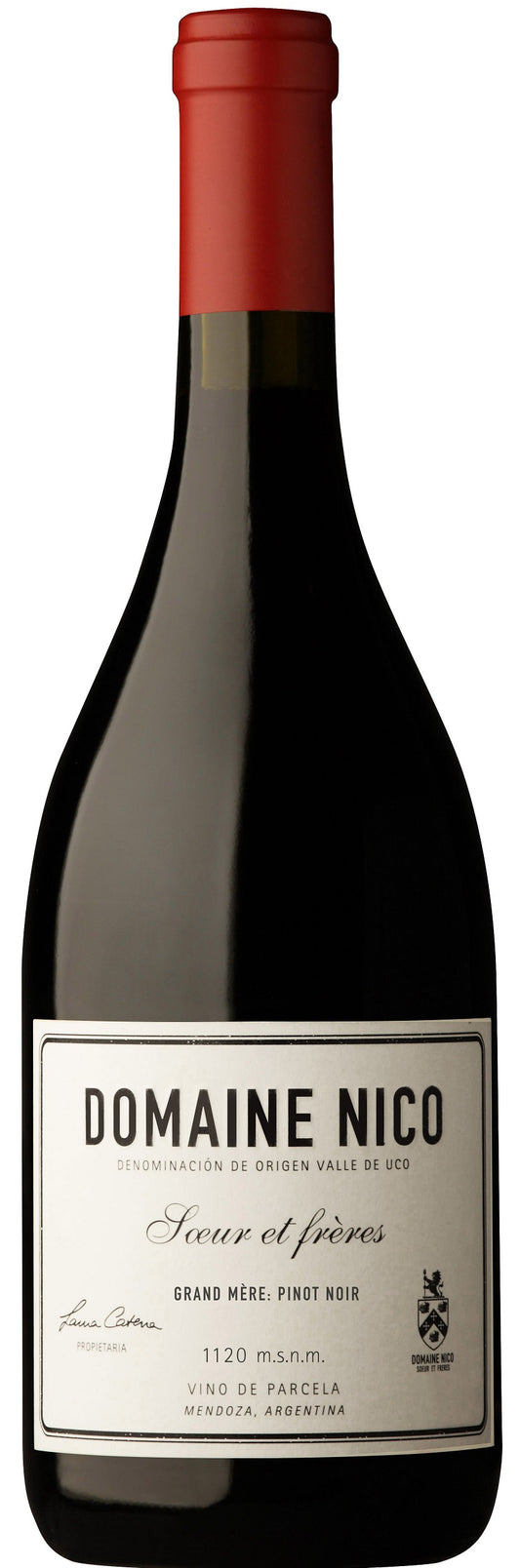 Domaine Nico Grand Mere Pinot Noir 2022  Front Bottle Shot