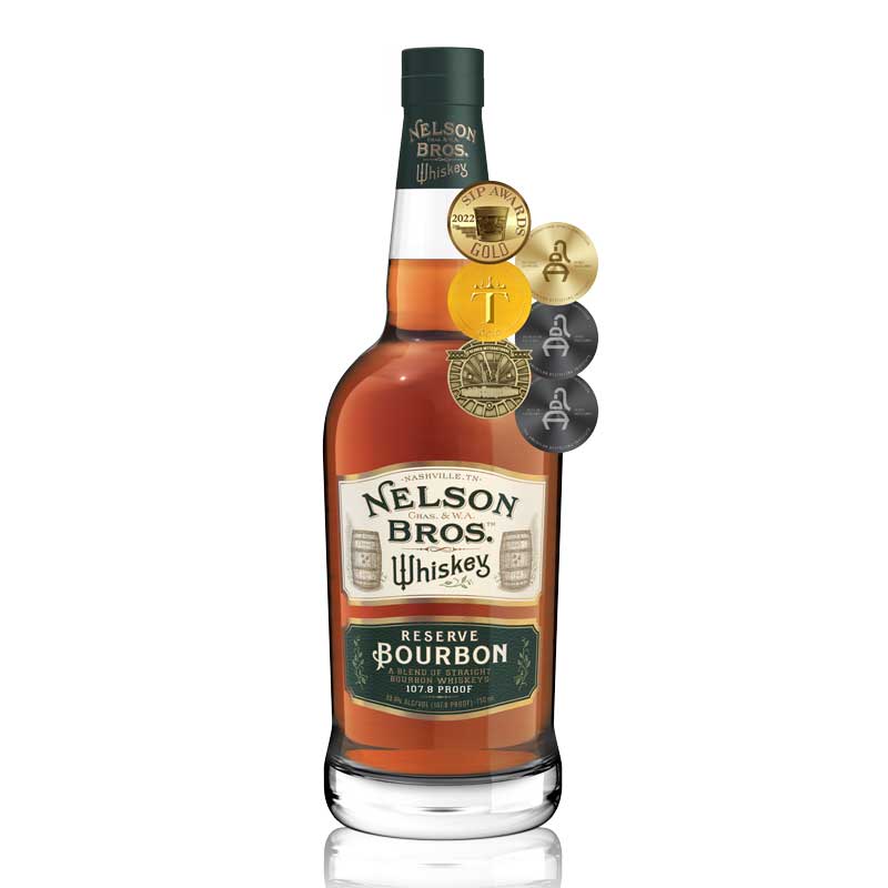 Nelson Bros Reserve Bourbon Whiskey 750ml