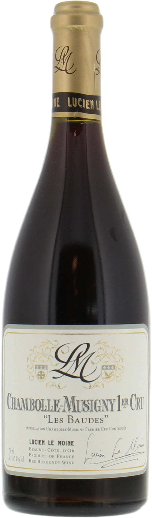 Lucien Le Moine Chambolle-Musigny Les Baudes Premier Cru 2020  Front Bottle Shot