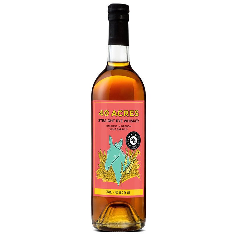New Deal 40 Acres Straight Rye Whiskey 750ml