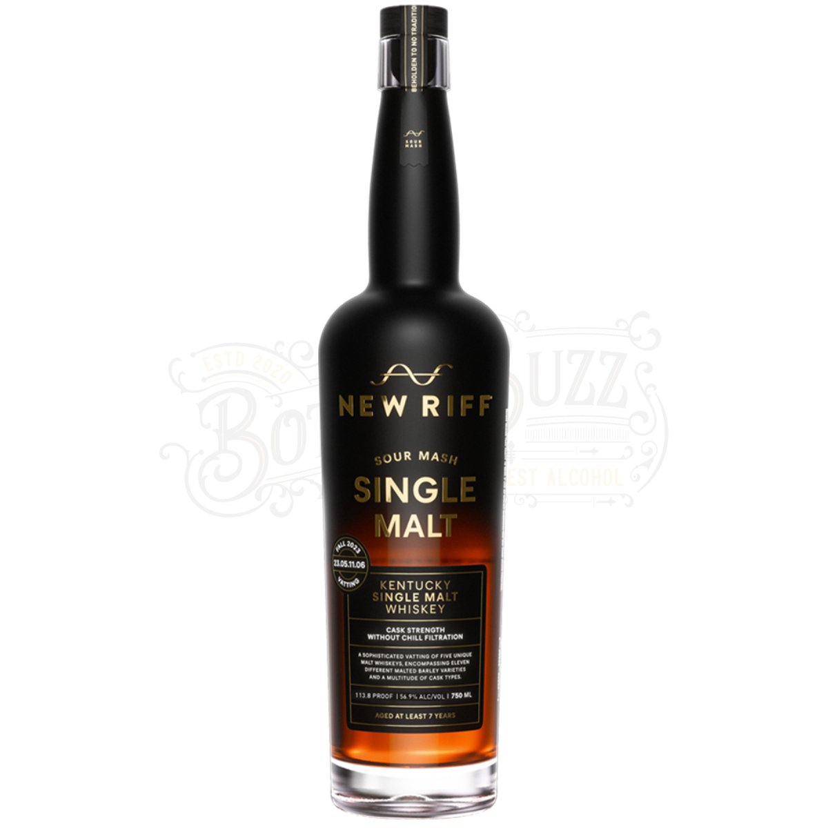 New Riff Distilling Sour Mash Single Malt Kentucky Whiskey