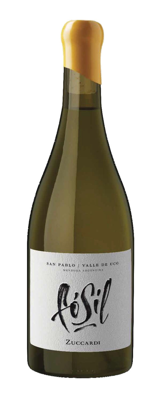 Zuccardi Fosil Chardonnay 2022  Front Bottle Shot