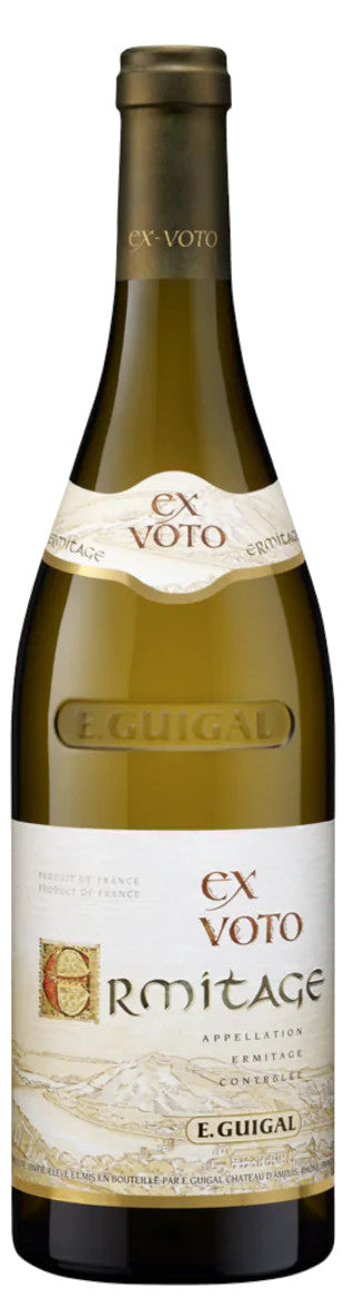 E. Guigal  Ex Voto Ermitage Blanc 2020  Front Bottle Shot