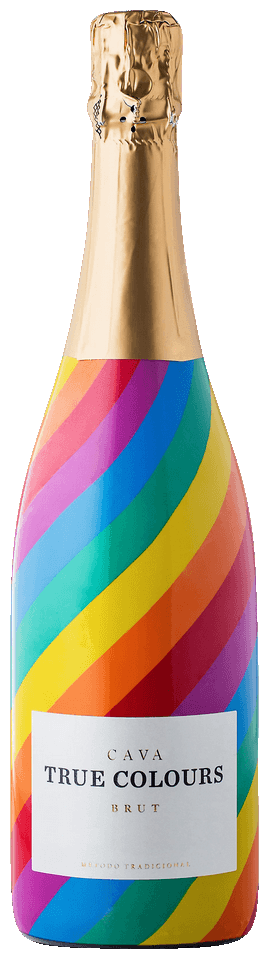 True Colours Cava Brut  Front Bottle Shot