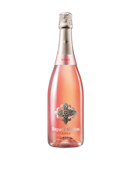 SEGURA VIUDAS CAVA ROSÉ SPARKLING WINE 750 ML
