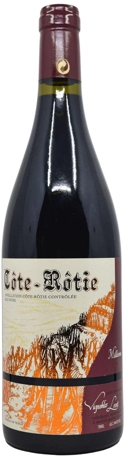 Levet Cote-Rotie 2020  Front Bottle Shot