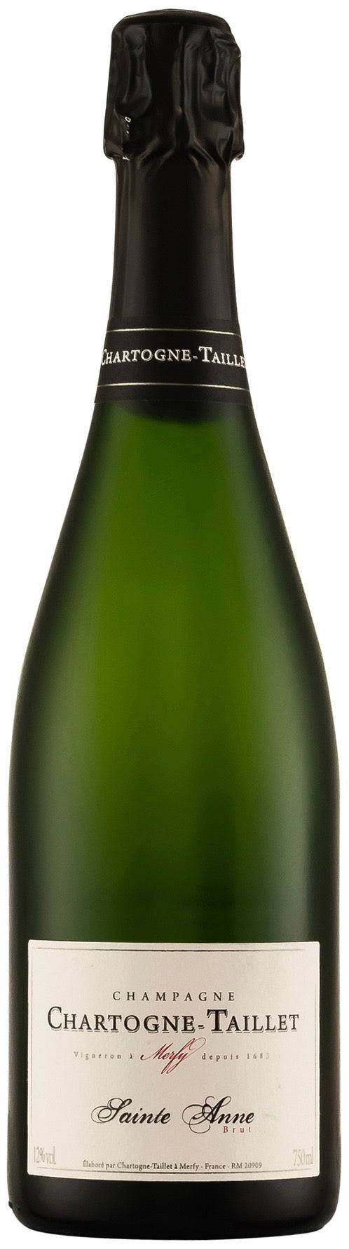 Chartogne-Taillet Cuvee St. Anne Brut Front Bottle Shot