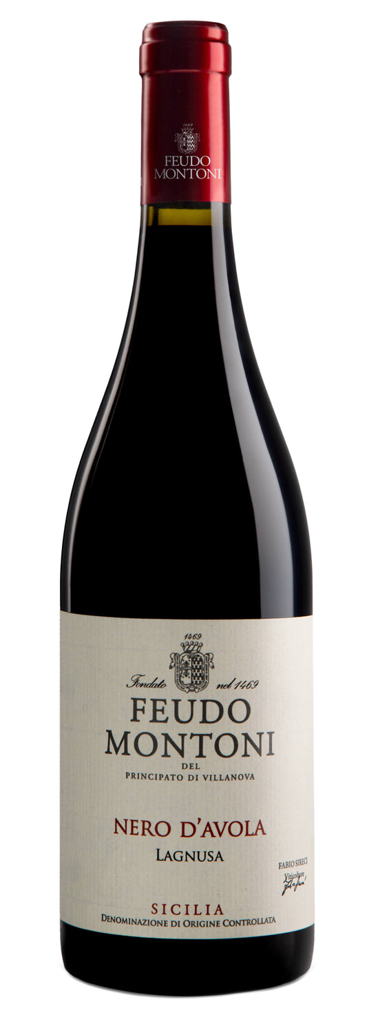 Feudo Montoni Lagnusa Nero d'Avola 2022  Front Bottle Shot