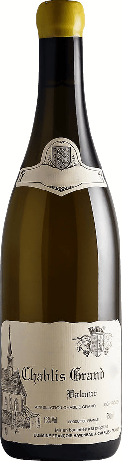 Domaine Francois Raveneau Chablis Valmur Grand Cru 2021  Front Bottle Shot