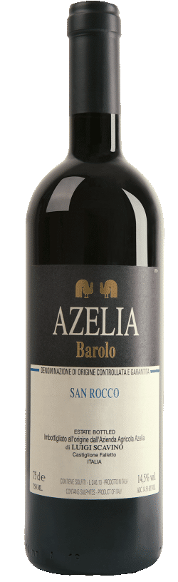 Azelia Barolo San Rocco 2017  Front Bottle Shot