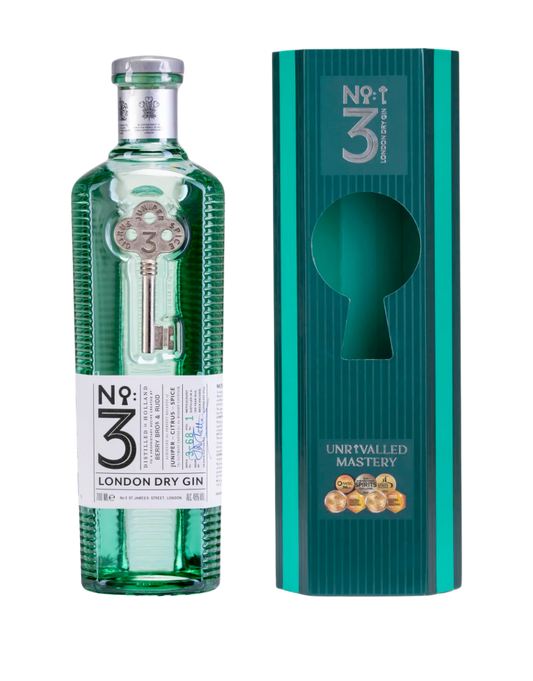 NO. 3 LONDON DRY GIN GIFT PACK 750 ML