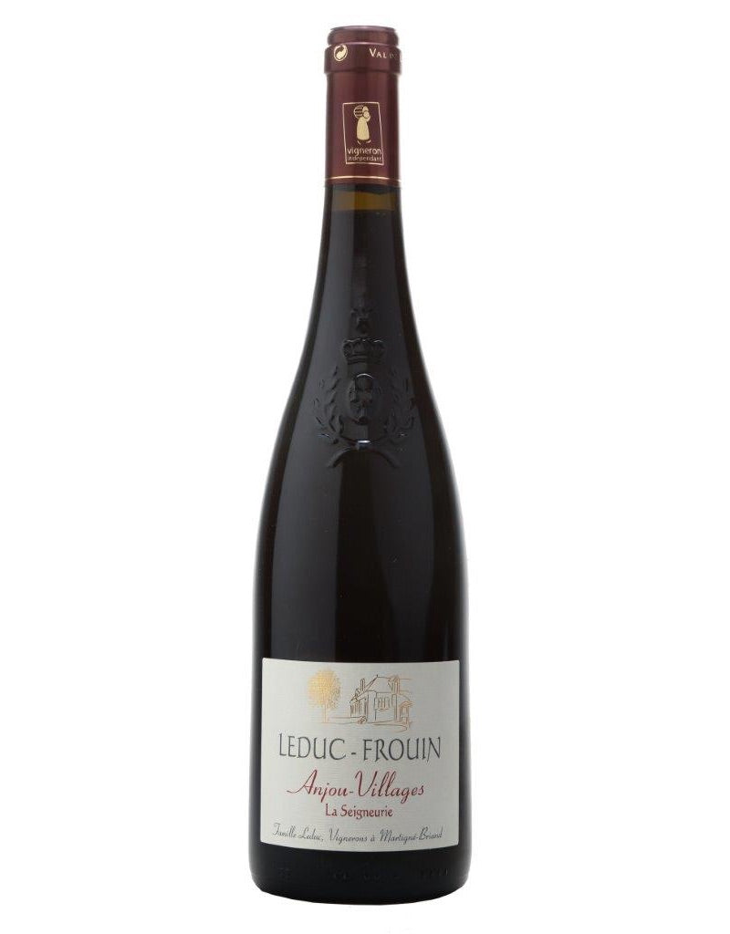 Domaine Leduc-Frouin Anjou La Seigneurie Rouge 2021  Front Bottle Shot