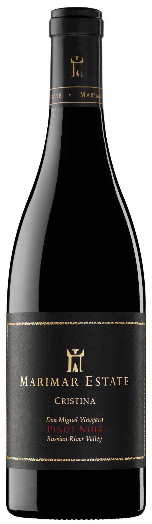 Marimar Estate Don Miguel Vineyard Cristina Pinot Noir 2018  Front Bottle Shot