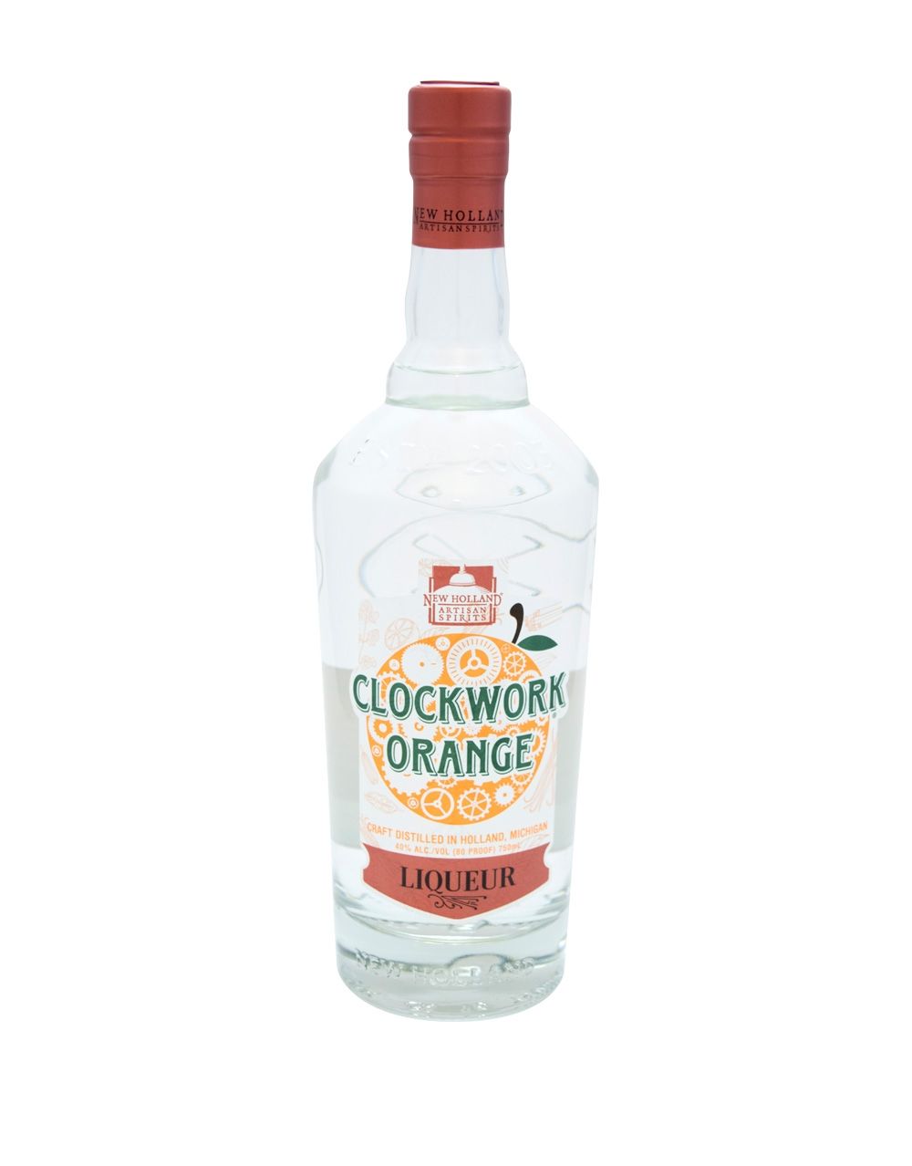 NEW HOLLAND SPIRITS CLOCKWORK ORANGE LIQUEUR 750 ML
