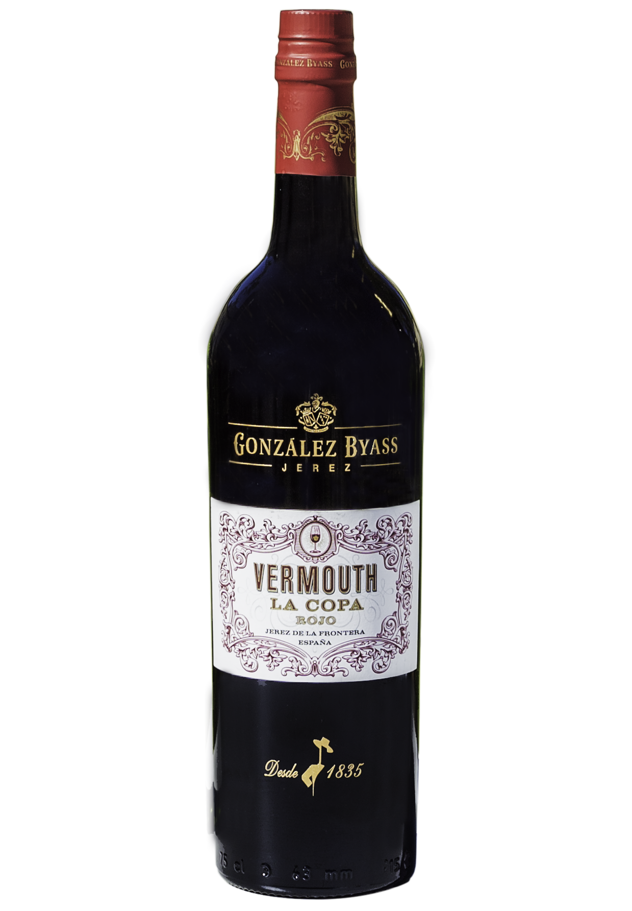 Gonzalez Byass La Copa Vermouth  Front Bottle Shot